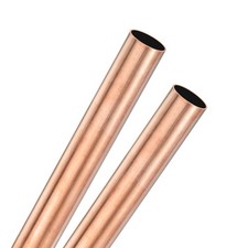 2er-Pack 250mm Messing Rundrohr, 11mm Au&szlig;endurchmesser, f&uuml;r Bau/Maschinenbau/DIY