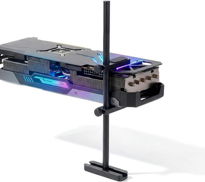 GPU Sag Support Bracket Adjustable Graphics Card Holder Black