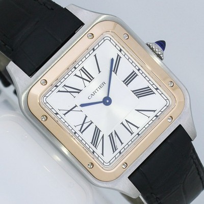 CARTIER SANTOS DUMONT UHR Ref. 4240 STAHL / GOLD