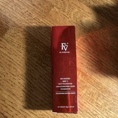 SK-FOREVER Red Ginseng Bird's Nest Polypeptide Liquid Foundation Beige 1.05oz