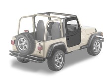 Bestop 51789-35 Soft Door Kit Black Diamond 2 Pc. Front For 1997-2006 Wrangler Bestop 51789-35 Soft Door Kit Black Diamond 2 Pc. Front For 1997-2006 Wrangler