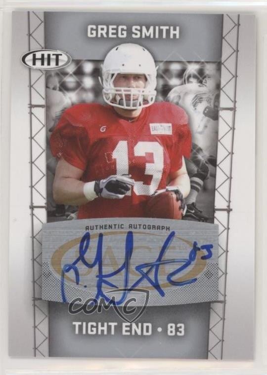 2011 SAGE Hit Silver Greg Smith #A16 Auto 04f6