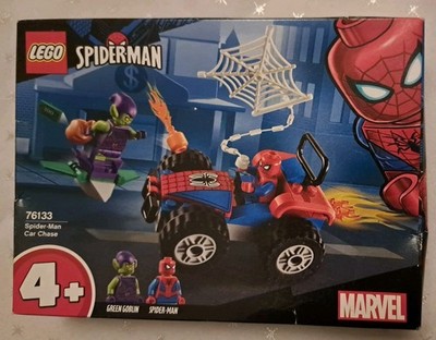 LEGO Marvel Spiderman Car Green Goblin Figuren Auto Chase 76133 4+ neu OVP
