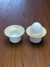 2 Villeroy & Boch Eierbecher Florea Country Collection wie neu Porzellan