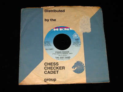 The Zeet Band 45 CHESS 2084 Piggie Woogie Promo 1970 Moogie Woogie Electronic