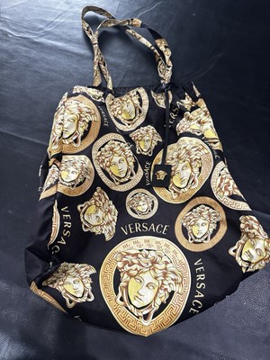 Versace Amplified Nylon tote