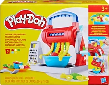 Play-Doh Kitchen Creations Noodle Party Playset for Kids 3 Years and up with 5 N