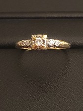 14k Gold Vintage Diamond Ring