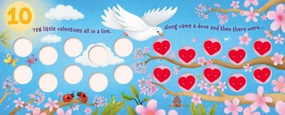 Ten Little Valentines: A Counting Storybook of Love, Sobotka, Amanda, Very Good