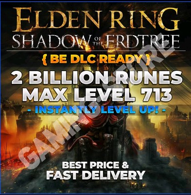 PS4-PS5 Elden Ring Runes | 2 BILLION MAX LVL 713