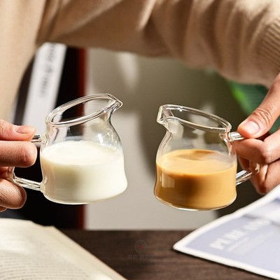 Mini Glass Milk Cup Western Steak Juice Bucket Coffee Cup Sauce Sauce Milk Jug