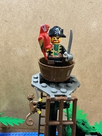 Lego Pirates 6270 Forbidden Island 100% Complete No Box No Manual Vintage