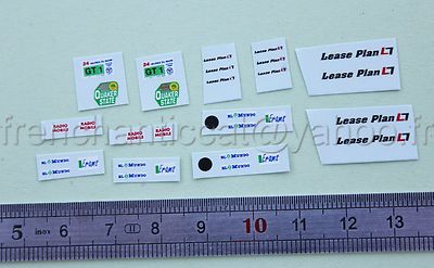 ET Miniature Vehicle 1/43 Erams Lease Plan Decal 24h Mans Quaker HECO