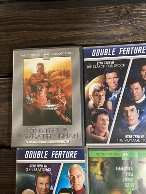 Lot Of Star Trek Movies Dvd | eBay
