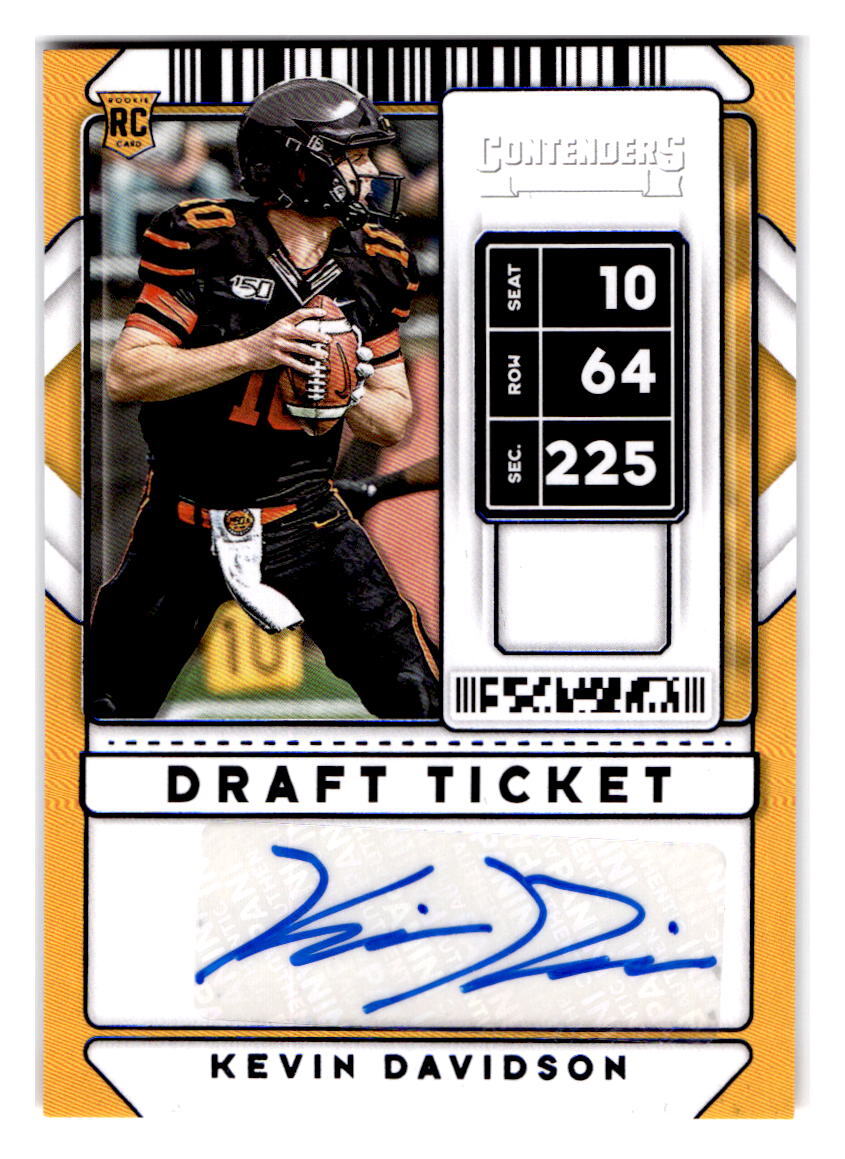 2020 Panini Contenders Draft Picks #301 Kevin Davidson Near Mint or Better
