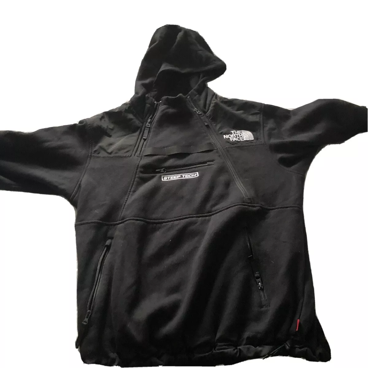 supreme the north face fleece black L 黒