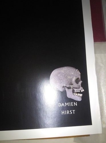 DAMIEN HIRST: For the Love of God (Diamond Skull) Exhib. Poster 33x23 Good Cond. - 第 10/12 張圖片
