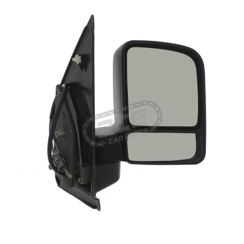 Cable Wing Mirror Twin Glass Ford Transit Connect Van 2002-2013 Black Right Hand