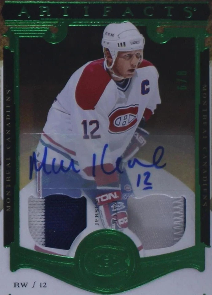 Emerald Jersey/Patch Autographs