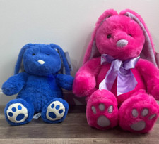 2 Easter Bunny Plush Stuffed Animal- Large and medium- Great Gift for Kids