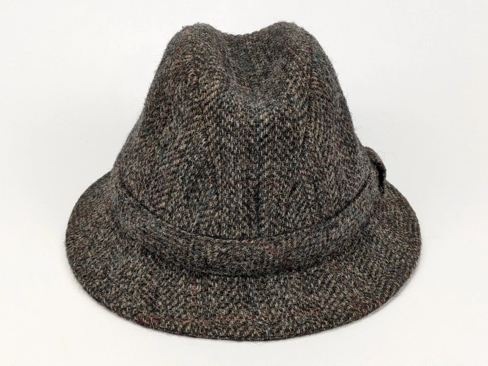 Vintage Pendleton Pure Virgin Wool Hat Bucket Fedora Tweed Size M Medium USA - Image 3 of 4