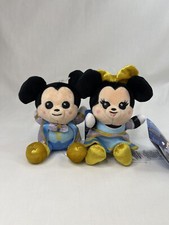 Walt Disney World 50th Anniversary Minnie Mickey Mouse Wishables Plush Toy New