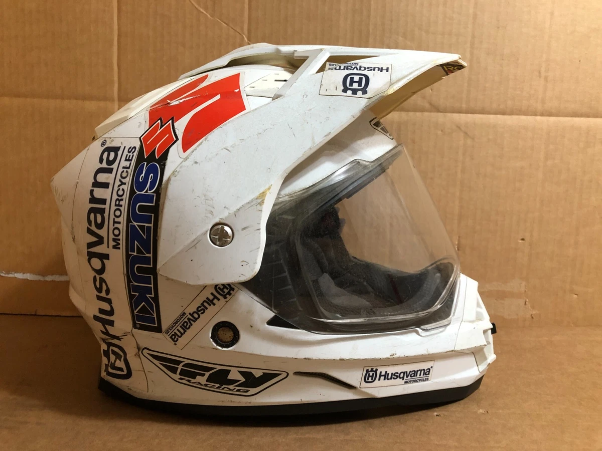 Fly racing trekker helmet hot sale visor