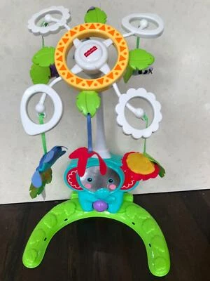 Fisher Price Floor To Crib Soothing Mobile Like New Toys Indoor