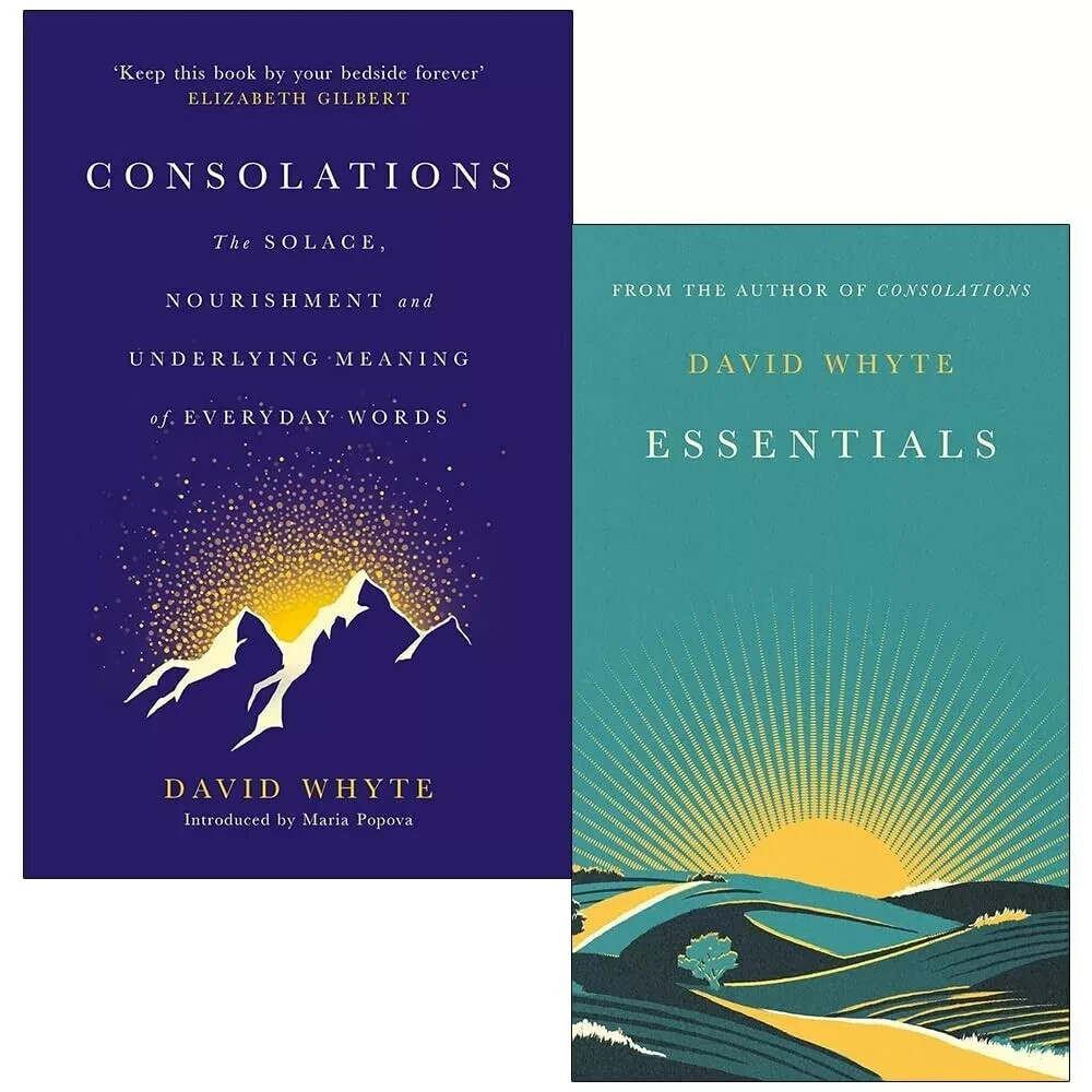 David Whyte Collection 2 Books Set Consolations, Essentials Hardcover