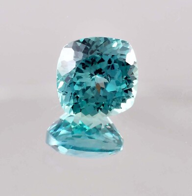 Flawless Natural 13 x 13 Bi-Color Parti Sapphire Loose Gemstone GIT Certified
