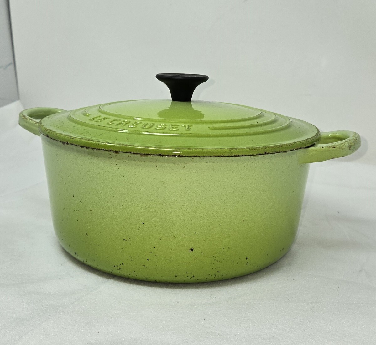 【新品未使用】廃盤　LE CREUSET　クラシックグリーン 22cm 新品未使用】廃盤 LE CREUSET クラシックグリーン 22cm - メルカリ