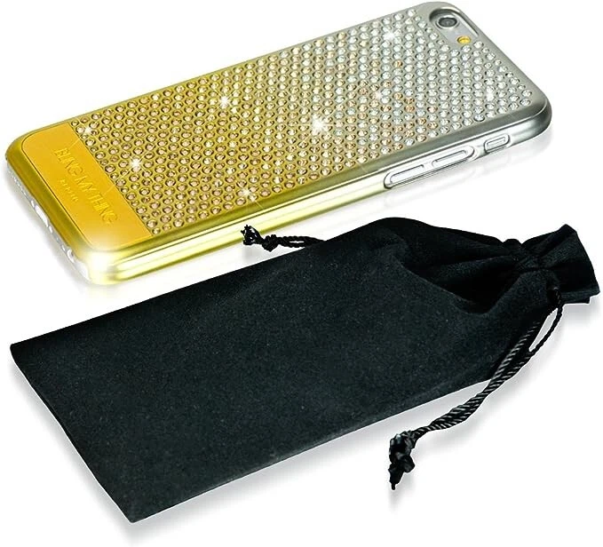Funda Bling My Thing Metálica Dorada con 534 Elementos Swarovski para iPhone 6 6 S Foto 3 de 4