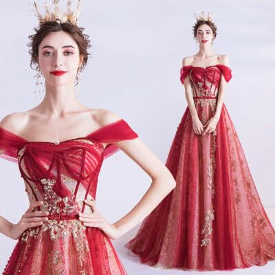 Women's Sexy Party Dress Red Strapless Off Shoulder Fishtail Sheath Formal Dress | eBay Women's Sexy Party Dress Red Strapless Off Shoulder Fishtail Sheath Formal Dress | eBay