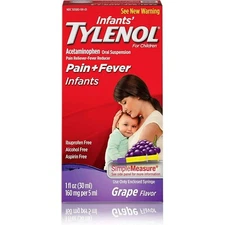 TYLENOL Infants Grape Flavor Fever Treatment - 1oz