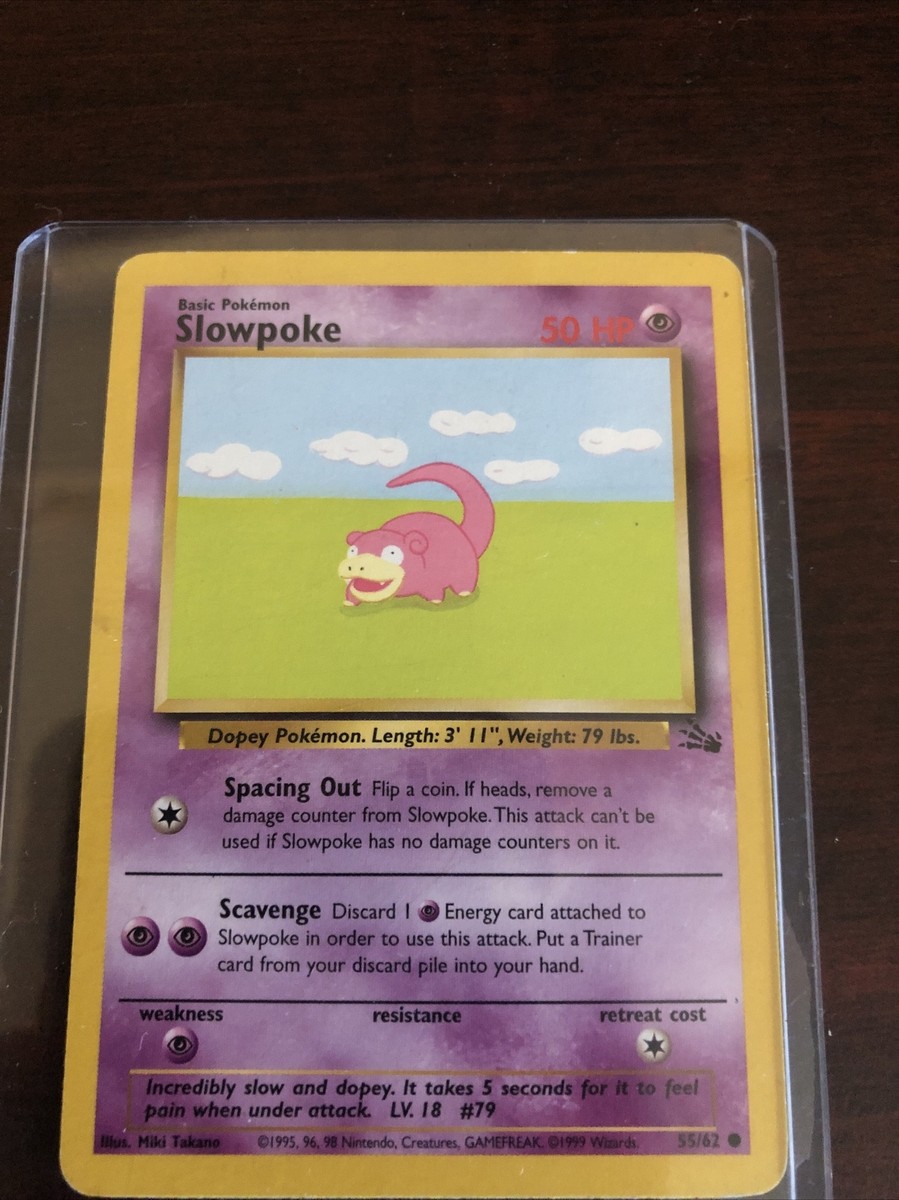 1995 slowpoke pokemon card Amazon.com: Pokemon - Slowpoke (67) - Team Rocket