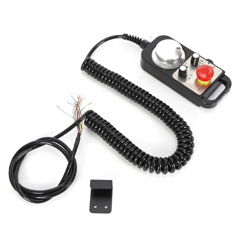 MARKENLOS 4 Achse Wired Elektronisches Handrad MPG Für CNC Fräsmaschine DHL LED-Anzeige DE