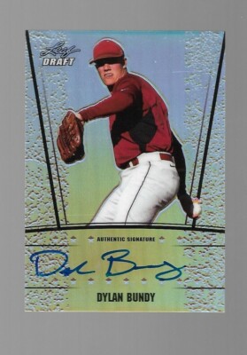 2011 Leaf Draft Dylan Bundy  RC  Auto #12/99