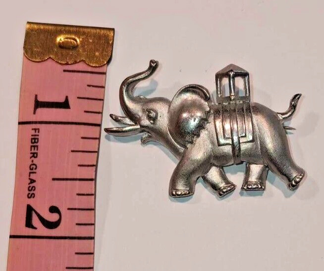 ELEPHANT Ring Trunk Up Statement Good Luck Unique… - image 2