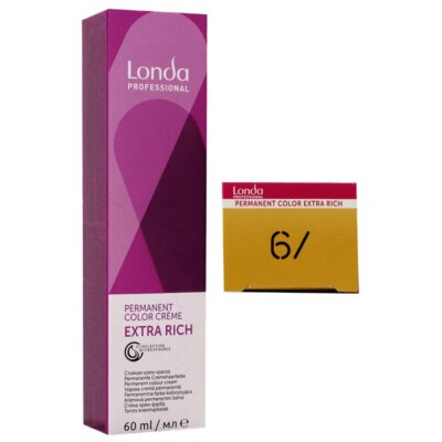 Londa Professional permanente Cremehaarfarbe Extra Rich 60 ml 6/ dunkelblond nat