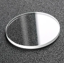 0.8/1.0/1.2/1.5/2.0mm Thick Flat Sapphire Watch Glass Watch Crystal 15mm-45mm