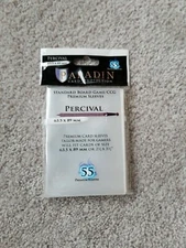Paladin Card Protection Card Sleeves Percival - 63.5x89mm (55) New