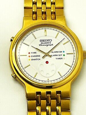 SEIKO MEN'S 8M26-7099 NOT-WORKING CHRONOGRAPH DRESS ANALOG SEIKO MEN'S 8M26-7099 NOT-WORKING CHRONOGRAPH DRESS ANALOG