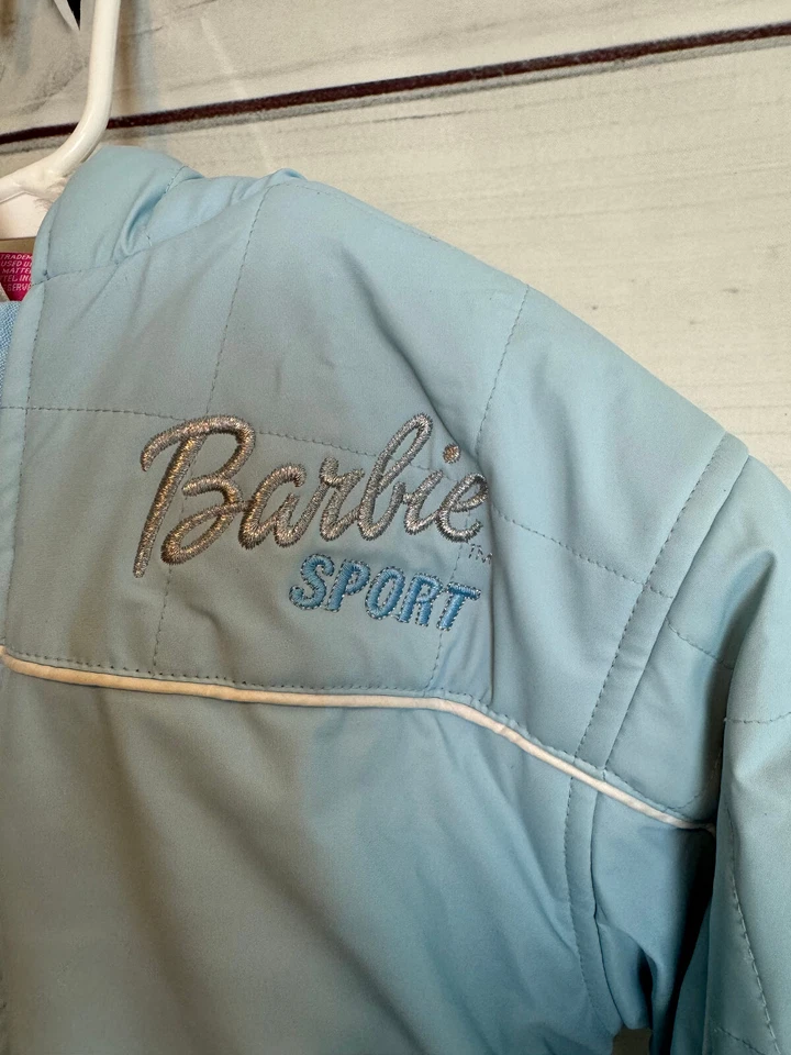 Vintage Mattel Barbie Sport baby blue winter coat - Image 2 of 4