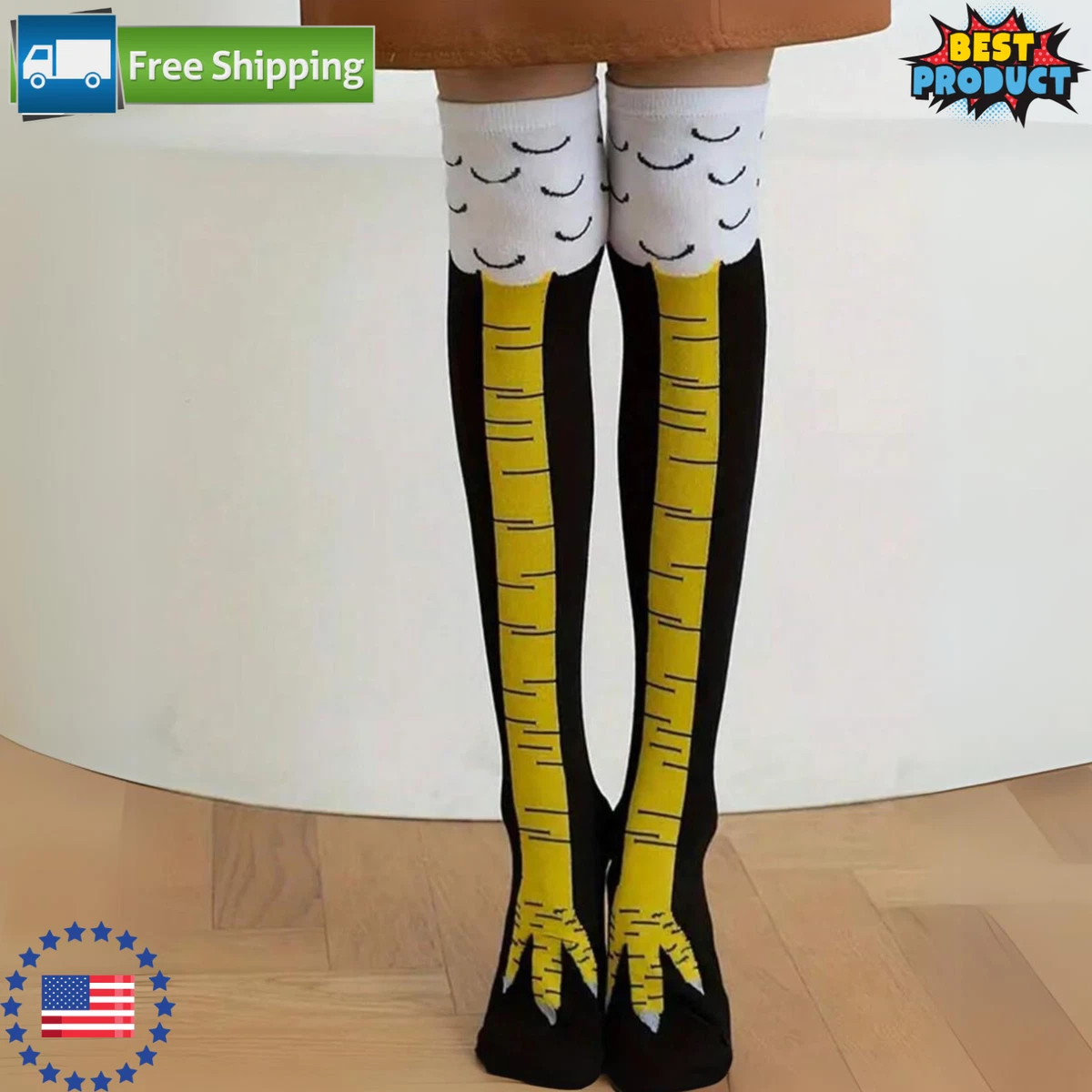 Calcetines divertidos de lechuzas