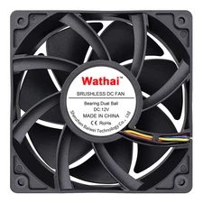 12038 120Mm X 38Mm PWM Computer PC Case Fan 12V 4Pin 5300Rpm High Airflow Duall 