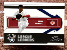 Pedro Martinez 2004 Playoff Prestige League Leaders #LL-6 Boston Red Sox