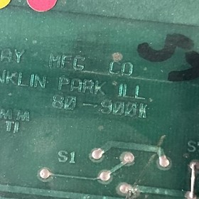 Untested Vintage Midway bowling set arcade Video game board PCB Cj