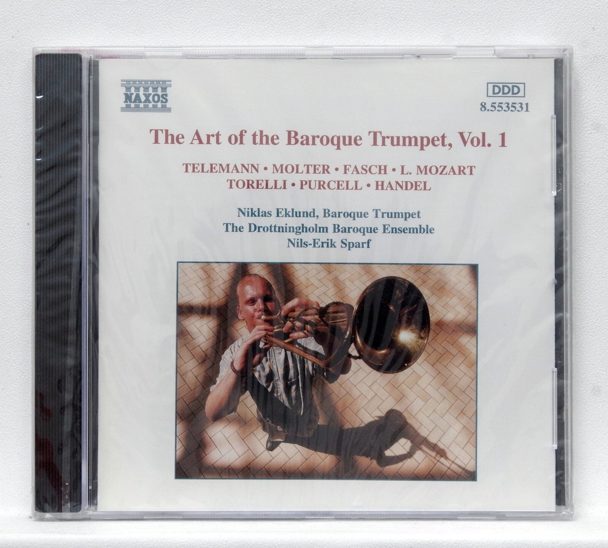 NIKLAS EKLUND ⸺ the art of baroque trumpet vol.1 ⸺ NAXOS CD