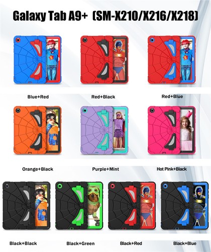 For Samsung Galaxy Tab A9 / A9 Plus 11" Shockproof Heavy Duty Case Cover Strap - Picture 2 of 136