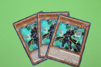 Yu-Gi-Oh! Playset Blazing Vortex #012 S-Kraft Professor DiGamma Common 3x DE